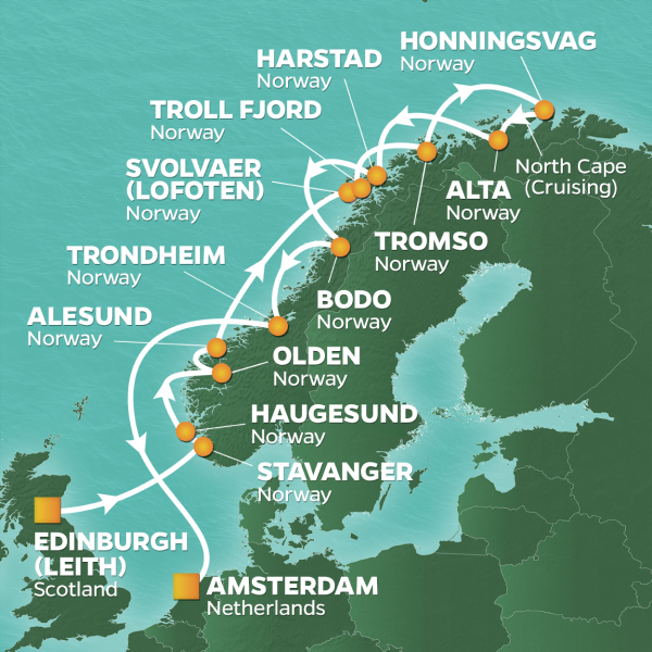 A new cruise booking…