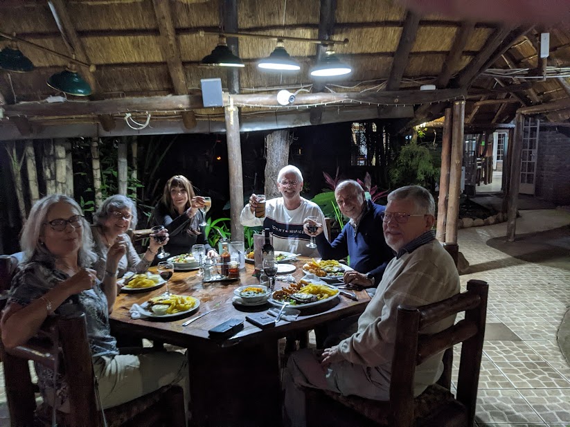 Photos from dinner out with friends…Food photos, too!…Happy St.Patrick’s Day to those who celebrate!…Six days and counting…