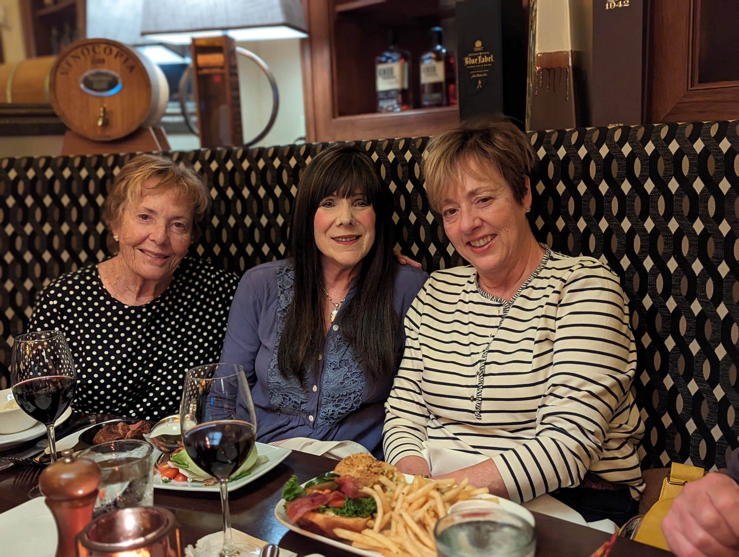 A memorable night out with old friends…