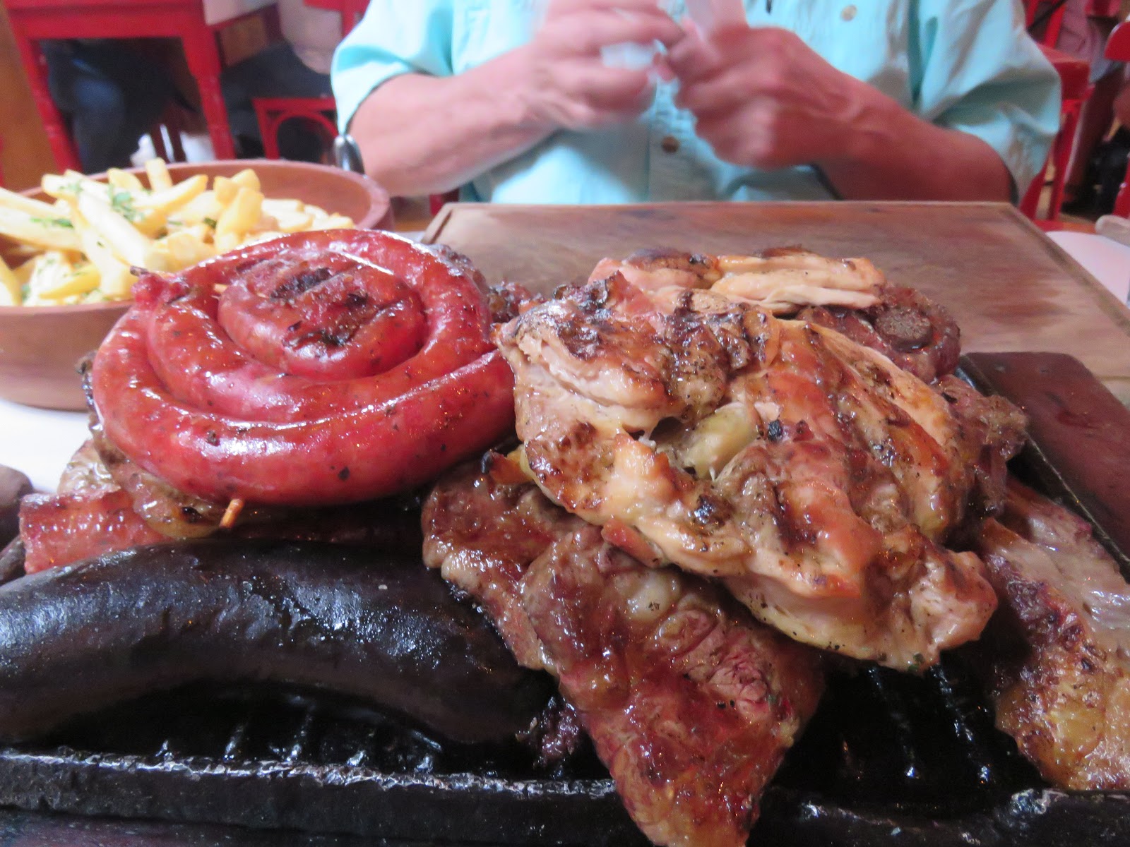Five days and counting…Packing and cooking…Fun chat with friends…Awful offal…