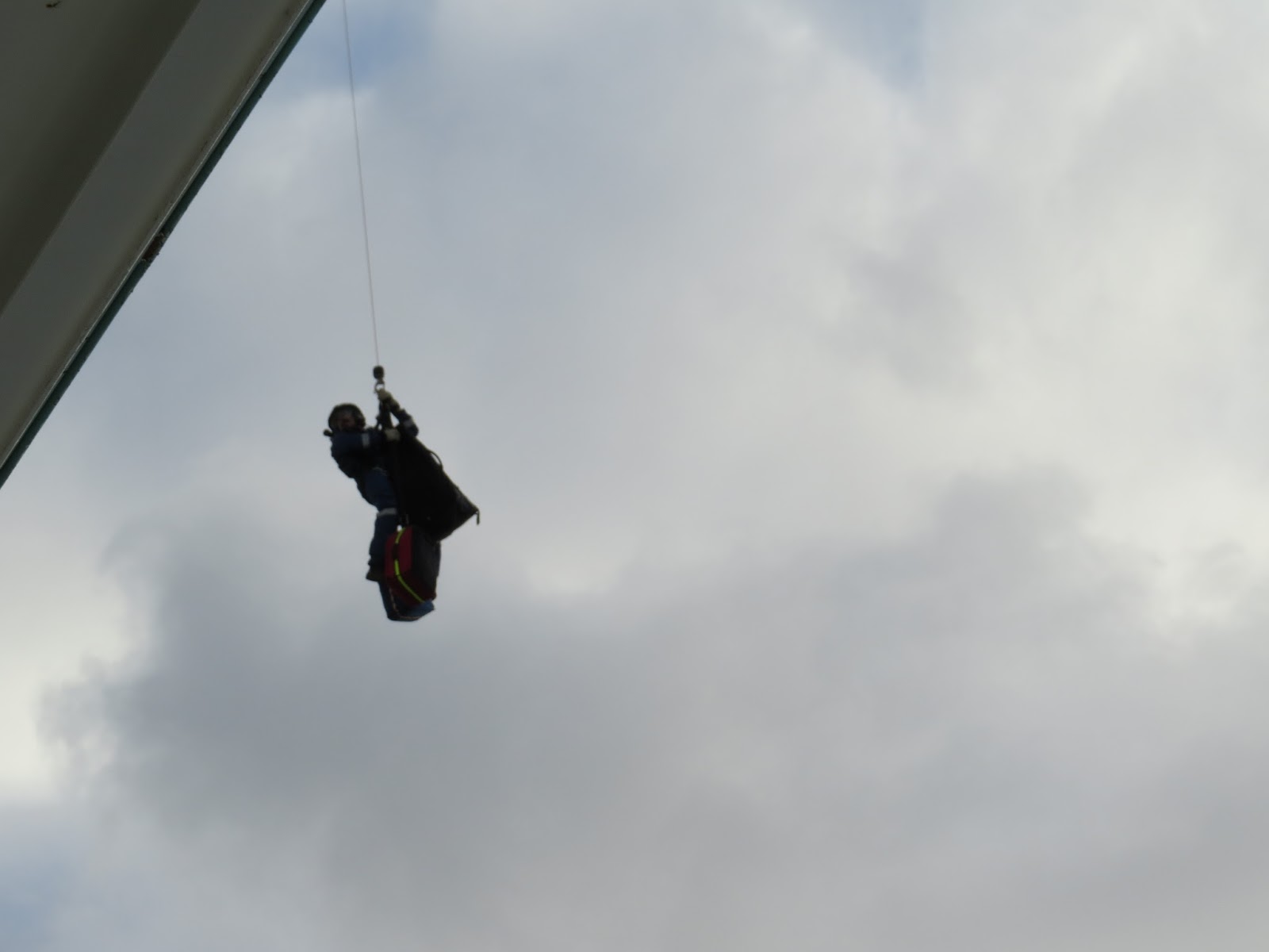Part 1…Emergency evacuation off a cruise ship…