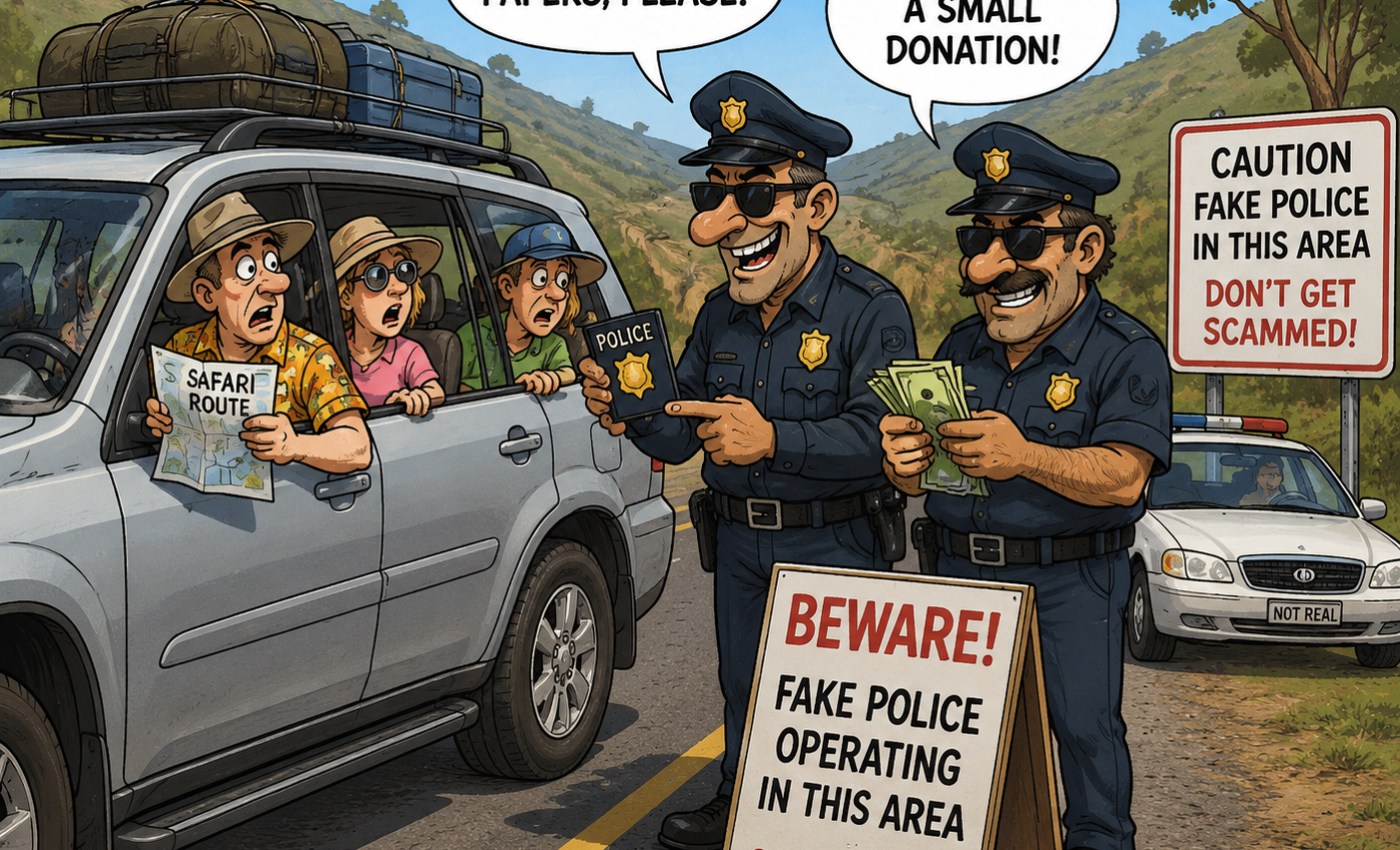 Fake policemen/fake security officers…It’s happened to us!…No one is exempt!..