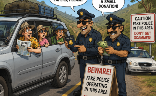 Fake policemen/fake security officers…It’s happened to us!…No one is exempt!..