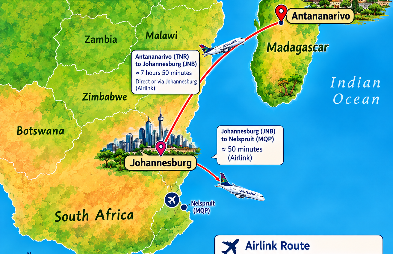 Leaving Madagascar today or Johannesburg…